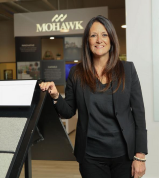 Kelli Widdifield, Mohawk's senior vice president of marketing